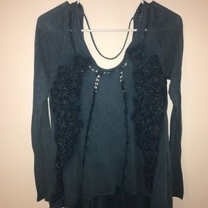 Free People Low Cut Top